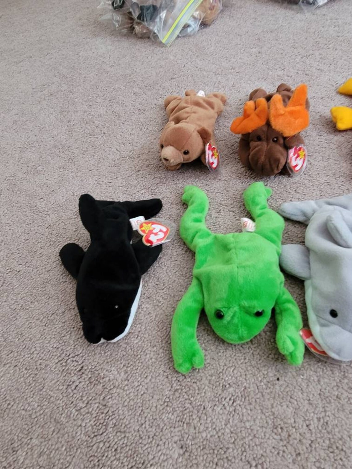 Rare TY Original 9 Beanie Babies Collection Etsy