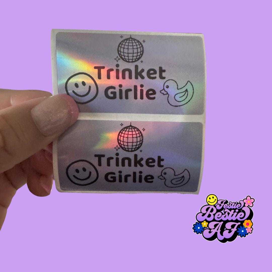 Baby First Rave Sticker Trinket Girlies| Rave Stickers | Edm | Cute | Lafufu| Landiy| Plur - Etsy