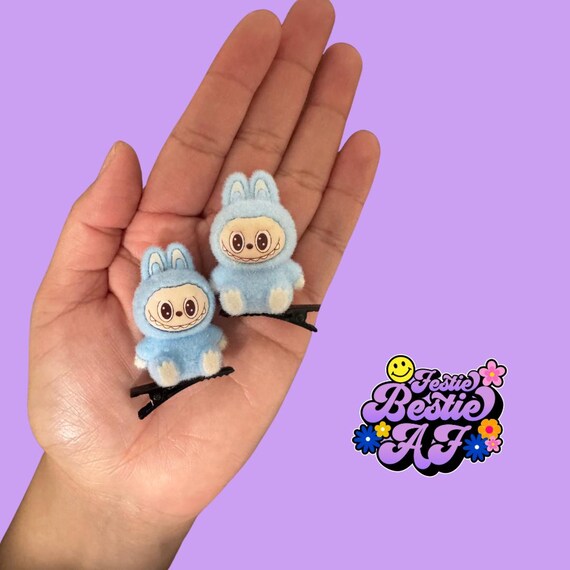 2 pack deluxe lafufu clips| EDCLV clip| rave girl trinkets| EDM | ravers| kandi plur| cute monsters