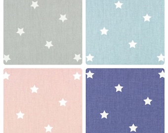 Prestigious Textiles Twinkle Rubble, Dusk, Porcelain 100% Cotton Fabric Usage Curtains, Craft, Blinds, Cushions, Light Upholstery