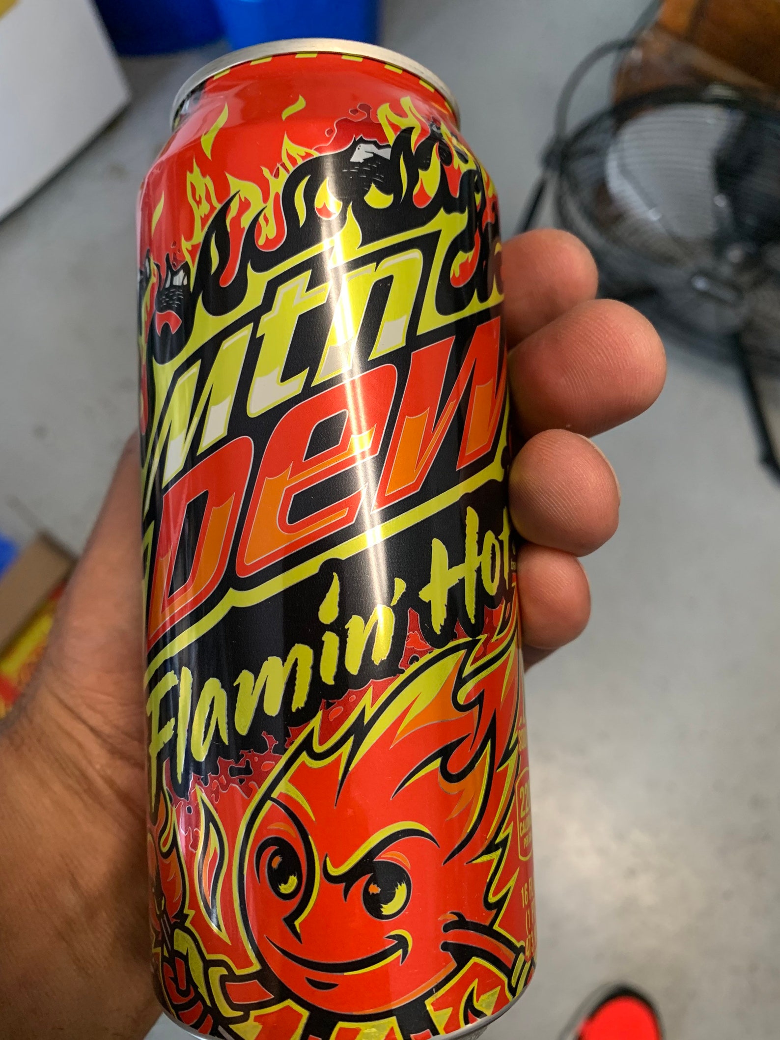 Mountain Dew Flaming Hot Cheetos Soda One 16oz Can Etsy Hong Kong