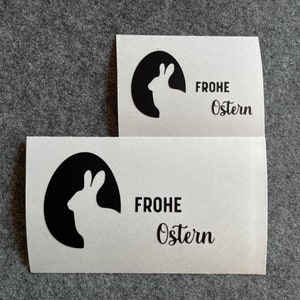 Oster Aufkleber - Sticker Frohe Ostern