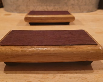 Soap Dish / Spoon Rest / Coaster - Made from Wine Barrel Wood!