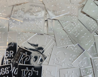 20 Mint Silver Bars 10 Grain each .999 Pure Silver Bars Pure Silver Bullion 200 Grain of Silver Metal Silver Collection