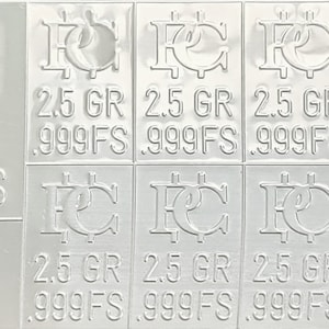 Pure Silver Bars in protective sleeve with C.O.A. Silver Bullion .999 silver
