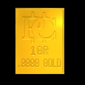Gold Snap Bar One Grain Bar Gold Bullion .9999 Gold Stamp Trading Card Precious Metal Gold Grain Bars Gold Bar Free Silver Bar Included