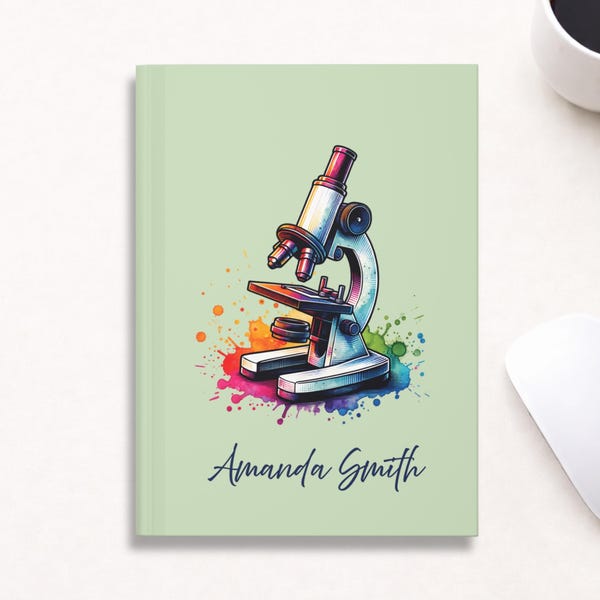 Biologist Notebook Biology Notebook Cover - Etsy