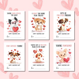 Valentinstagskarten für Kinder, lustige druckbare Valentinstagskarten für Klassenzimmer