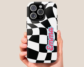 Personalized Retro Phone Case: Custom Name Vintage Cover