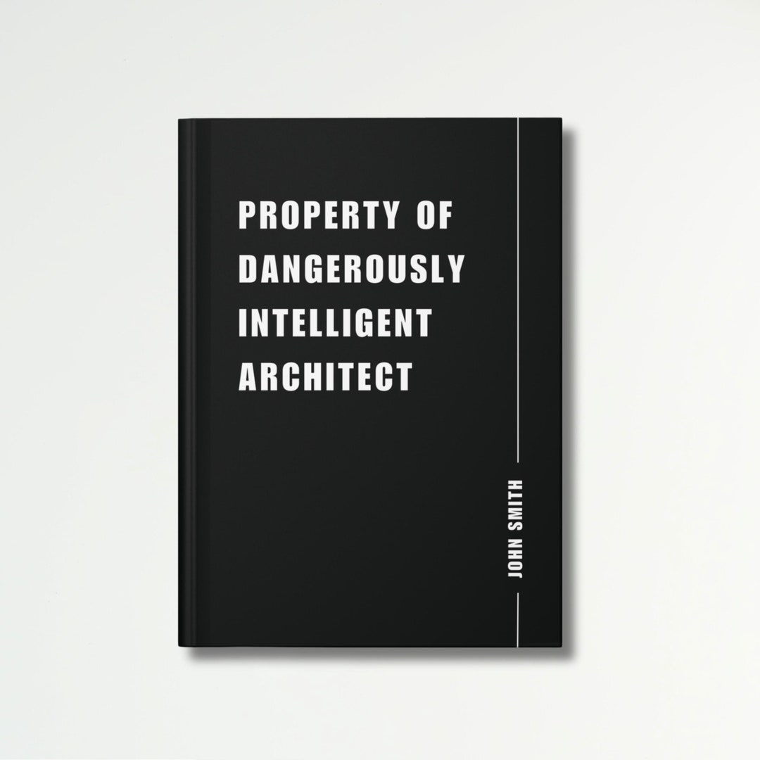 Personalized Architect Journal, Custom Name Notebook, Architect Gift - Etsy