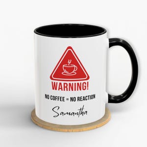 Science Gift Personalized Name Mug for Chemists, STEM Nerds, Science Lovers, Lab Humor Gift