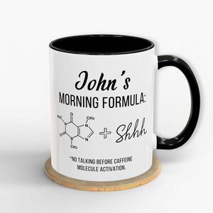 Chemistry Gift Personalized Chemist Mug Lab Humor Gift for Scientist, Researchers, Science Lovers, STEM Nerds