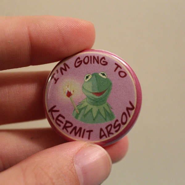 Krime Kermit Button