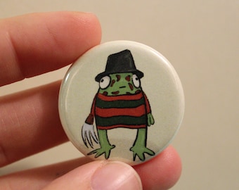 Froggy Krueger Button