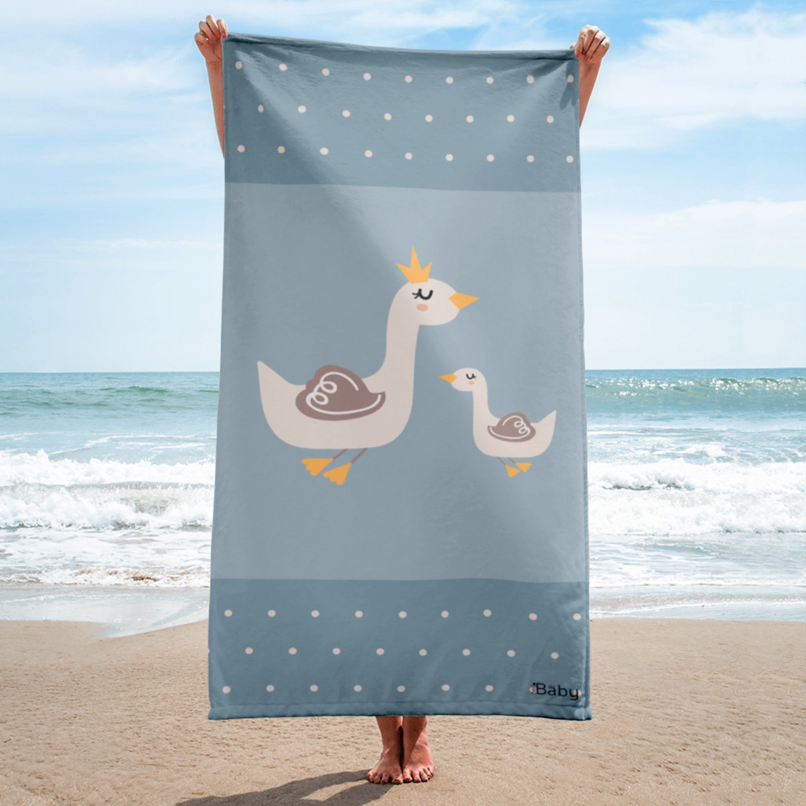 Bath Towel Beach Towel Shower Towel for Children Duck Duck Etsy UK