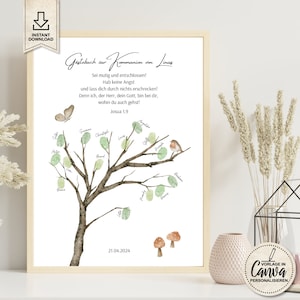 Libro de visitas de comunión para personalizar