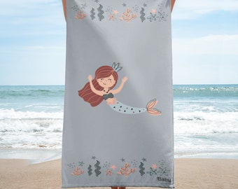 Cabana niño/niña 100% algodón toalla de playa Toallas de baño de vacaciones 400GSM Ref 