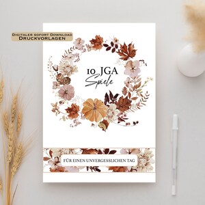 10 jeux JGA à imprimer pour les femmes - Automne