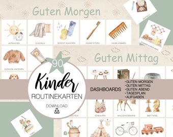 90 Kids Routine Cards Starter Set Download