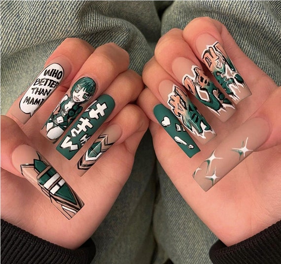 Details 93+ anime nail stickers super hot in.cdgdbentre