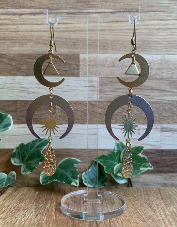 Handmade chandelier earrings deals