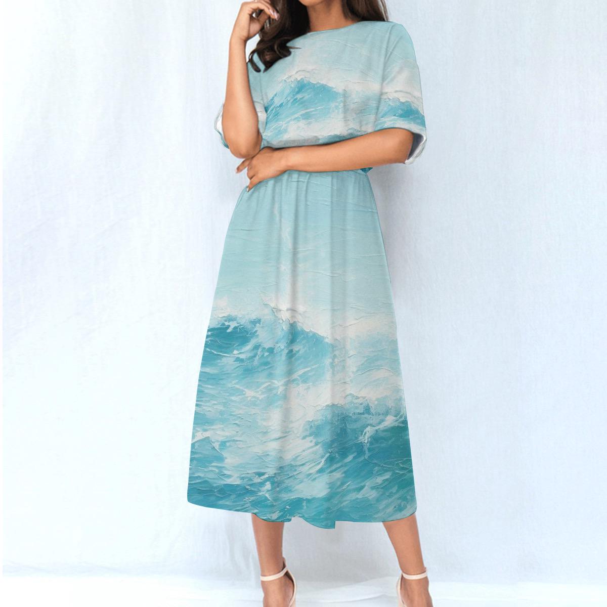 Ocean Bloom Skirt - Mermaid Love