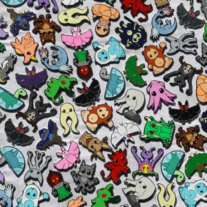 Cryptid Hard Enamel Pin | Cryptid Enamel Pin For Cryptozoology Merch Fans of Cute Merch, Horror and Cryptid Accessories