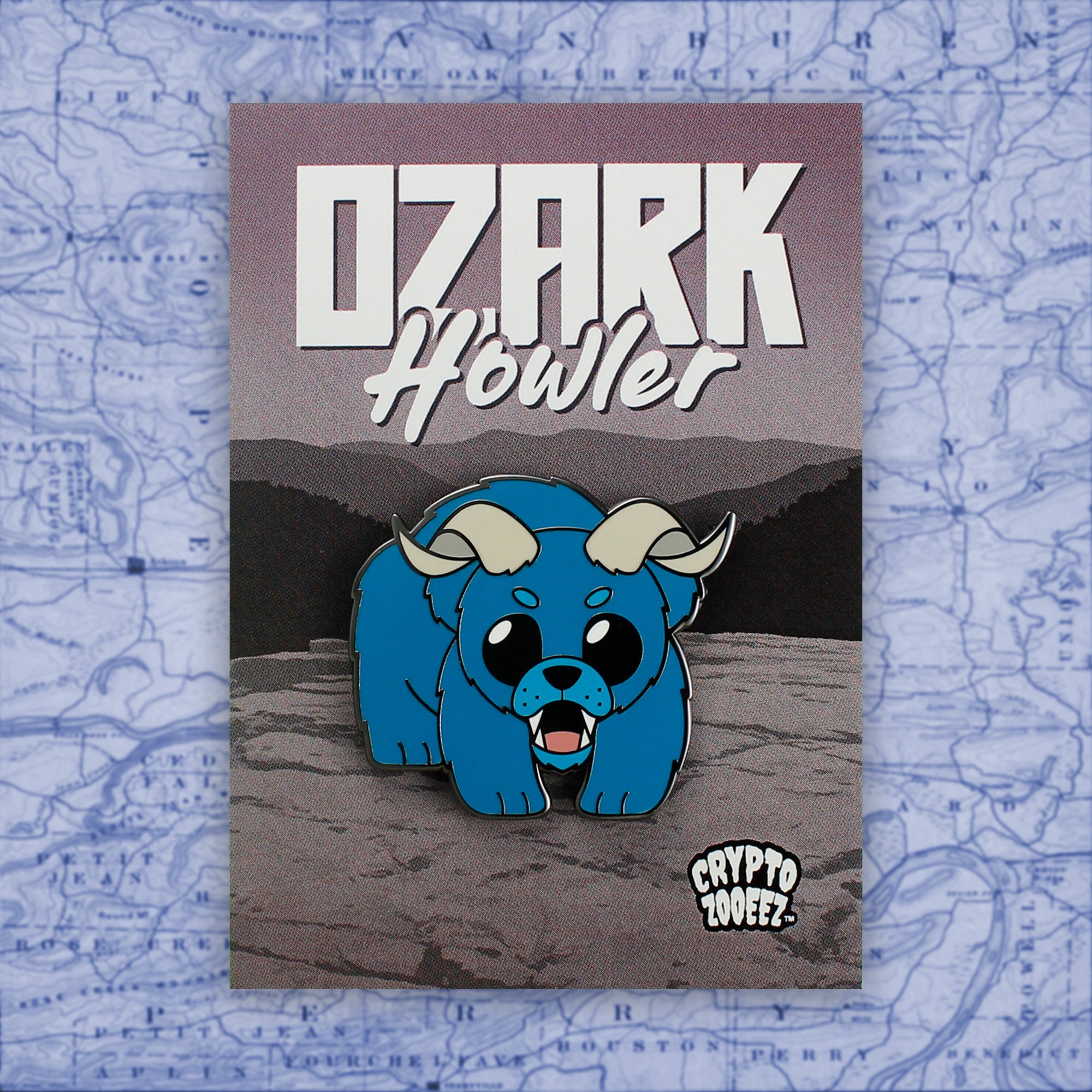 Ozark Howler Hard Enamel Pin | Cryptid Enamel Pin for Cryptozoology Merch  Fans of Cute Merch, Horror and Cryptid Accessories - Etsy