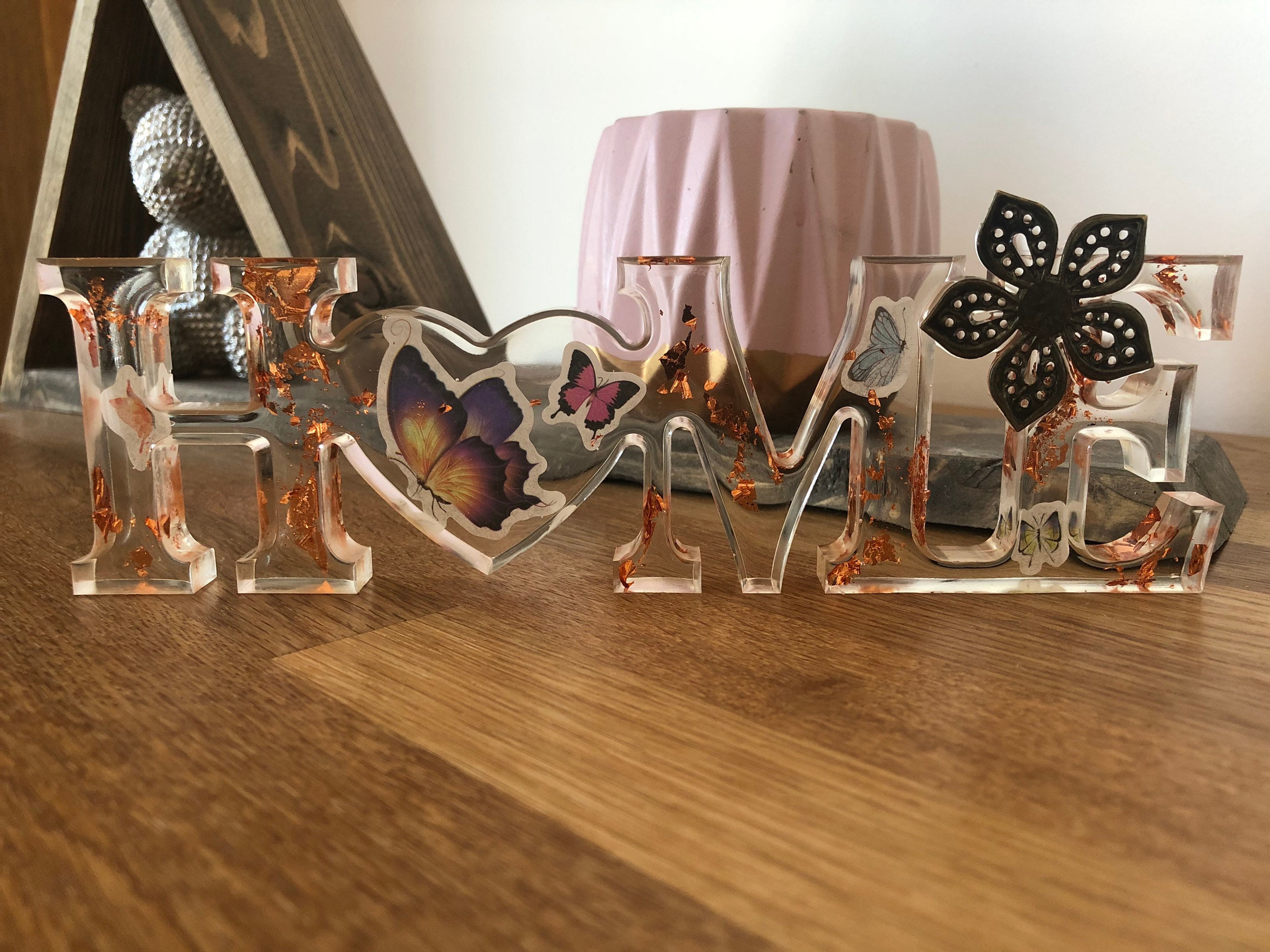 Lettres Décoratives Home ou Love