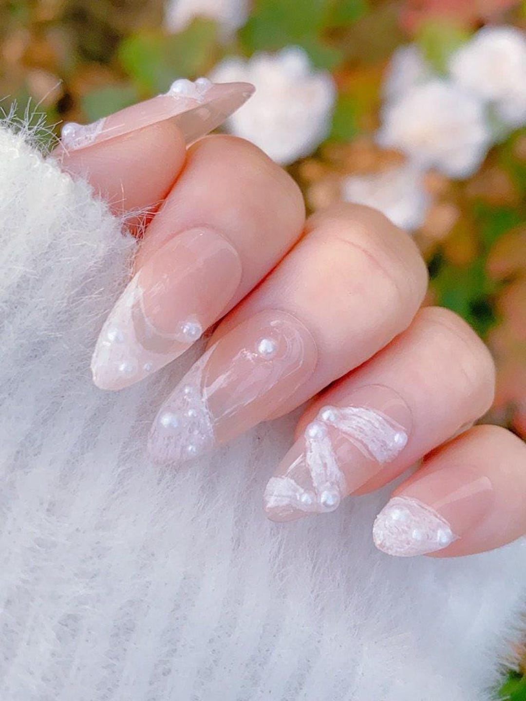 homecoming nails for white dress Dashing Diva Magicpress Press-On Gel Nails