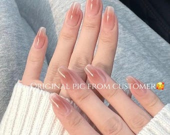 Custom Design No.46 Press On Nails | For the custom nails please message me with image | Salon Quality Nails | Custom Nails | xyz1829