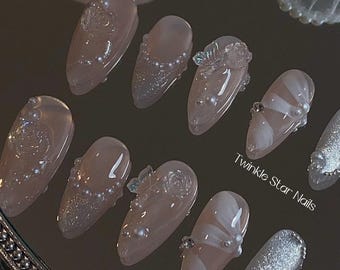 Born Pretty /Reusable Nails / Gel Nails / Summer Nails / Glue On The Nails / Salon Quality Nails