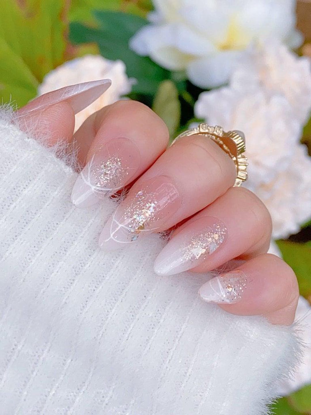Baby Boomer French Ombre | Casual Nails | Seashell Nails | Pretty