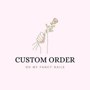 WELCOME Any Designs! | Please send message with pic! | Custom Nails | Press On Nails Set | Reusable Nails | Glue On Nails | DIY Nails
