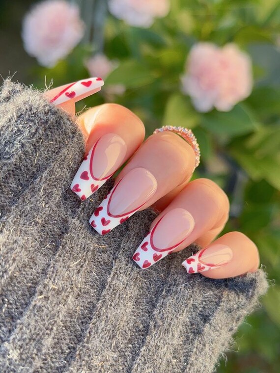 Be My Valentine | Durable Nails | Strong Gel Nails | Reusable