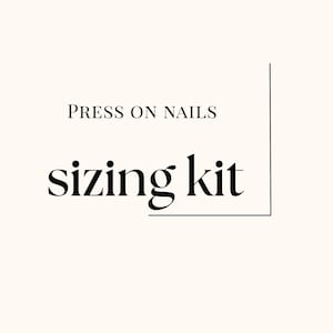Sizing Kit for Press On Nails