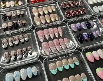 6SETS) Lucky Scoop- please message me if you have any prefer shape, length or any styles!