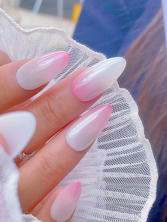 Angel Energy Baby Pink Chrome Press on Nails / Custom Size Avaiable / Reusable Nails / Strong Gel Nails /ombr Nails / Salon Quality Nails - Etsy Angel Energy Baby Pink Chrome Press on Nails / Custom Size Avaiable / Reusable Nails / Strong Gel Nails /ombr Nails / Salon Quality Nails - Etsy