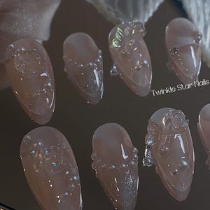 Born Pretty /Reusable Nails / Gel Nails / Summer Nails / Glue On The Nails / Salon Quality Nails zdjęcie 4