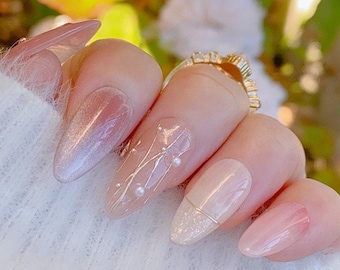 Message of Love / Reusable Nails / Waterproof Nails / Summer Nails / Gel Nails / Pretty Nails / Salon Quality Nails