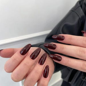 Espresso Embrace | Durable Nails | Essential Nails | Reusable Nails | Glue On The Nails | Salon Quality Nails | Ipz9