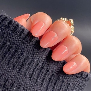 Sunrise Sorbet | Premium Nails | Essential Nails | Reusable Nails | Glue On The Nails | Salon Quality Nails | Ipz53