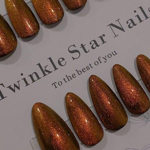 Sunset Boulevard /Salon Quality Nails / Durable Nails / Reusable Nails / DIY Nails At Home / Glue On The Nails / Summer Nails / Ipz83