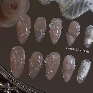 Born Pretty /Reusable Nails / Gel Nails / Summer Nails / Glue On The Nails / Salon Quality Nails zdjęcie 3