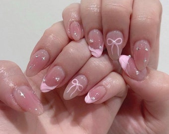 Custom Design No.84 Press On Nails | Ins Nails | Pretty Nails | Premium Nails | Salon Quality Nails