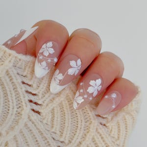 Turning Dreams Into Memories | Durable Press On Nails | Summer Nails | Elegant Nails | Fake Nails | Acrylic Nails | French Tips | xhj621
