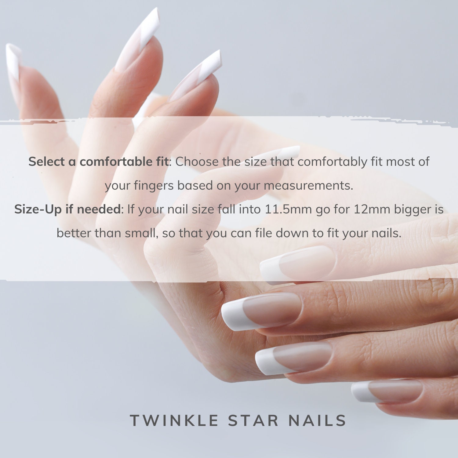 New Version | Short Baby Blue Reflective Cat Eye Little Heart Press On Nails | Gel Nails | Heart Nails | Cat Eye Nails | lmz142