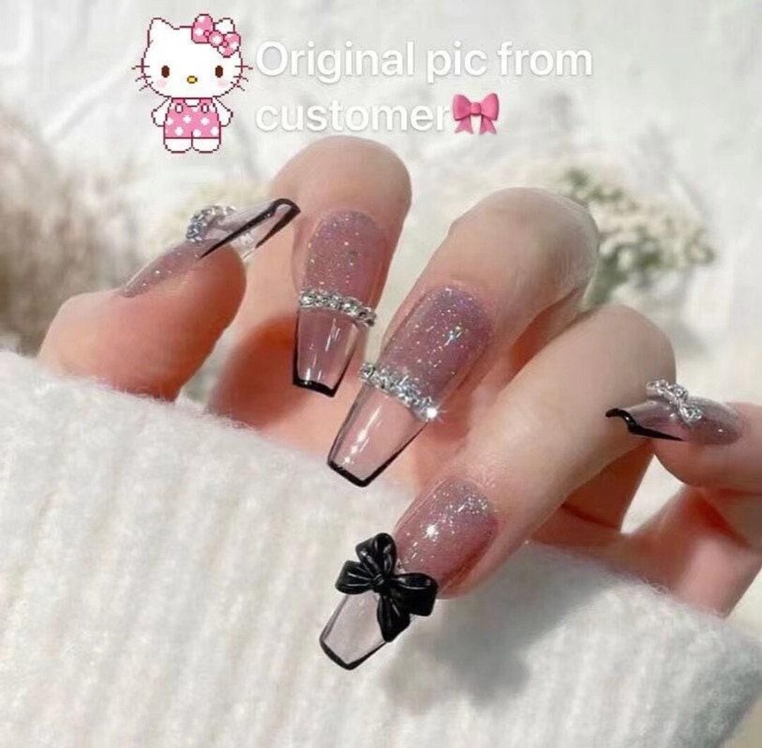 Custom Design No.13 | Press on Nails | Handmade Press on Nails