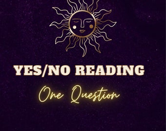 Yes/No Tarot Reading - 1 Question