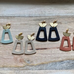 Polymer Clay Earring | Statement Earrings | Clay Jewelry | Boho Earring